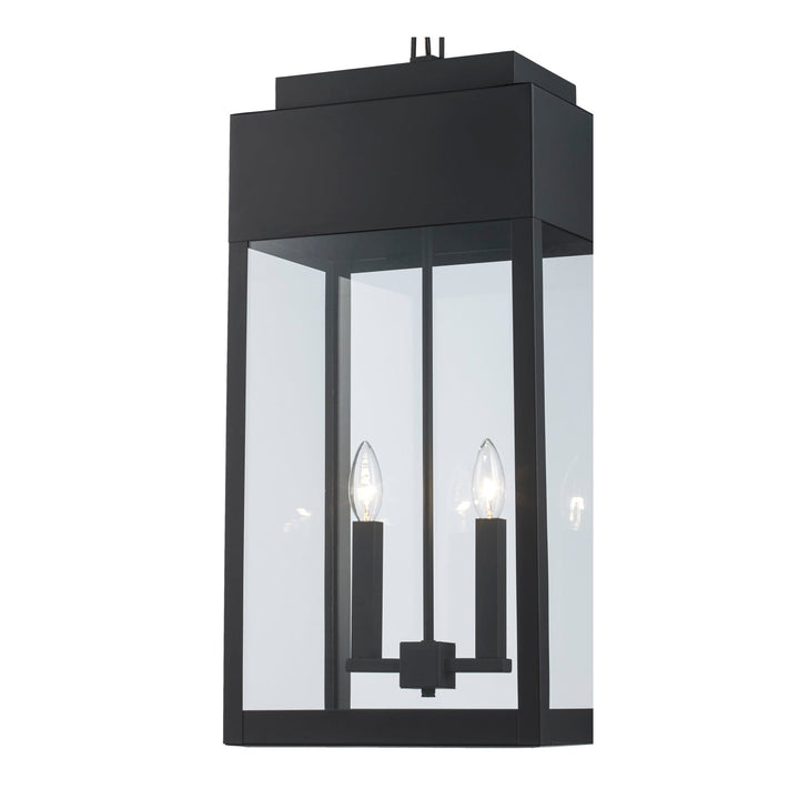 Trans Globe 2 Lt Hanger Flat Top - Black