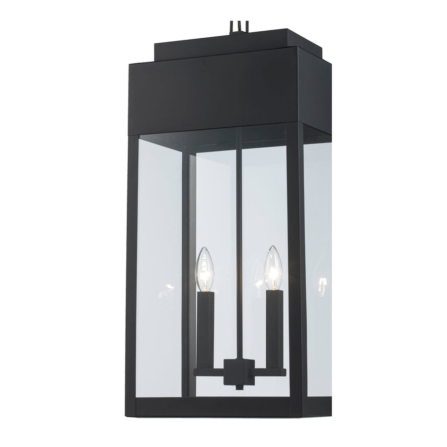 Trans Globe 2 Lt Hanger Flat Top - Black