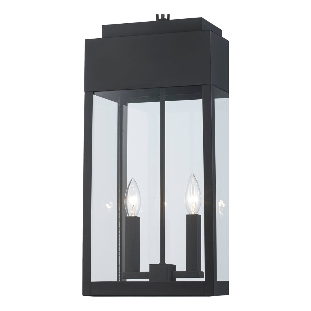 Trans Globe 2 Lt Hanger Flat Top - Black