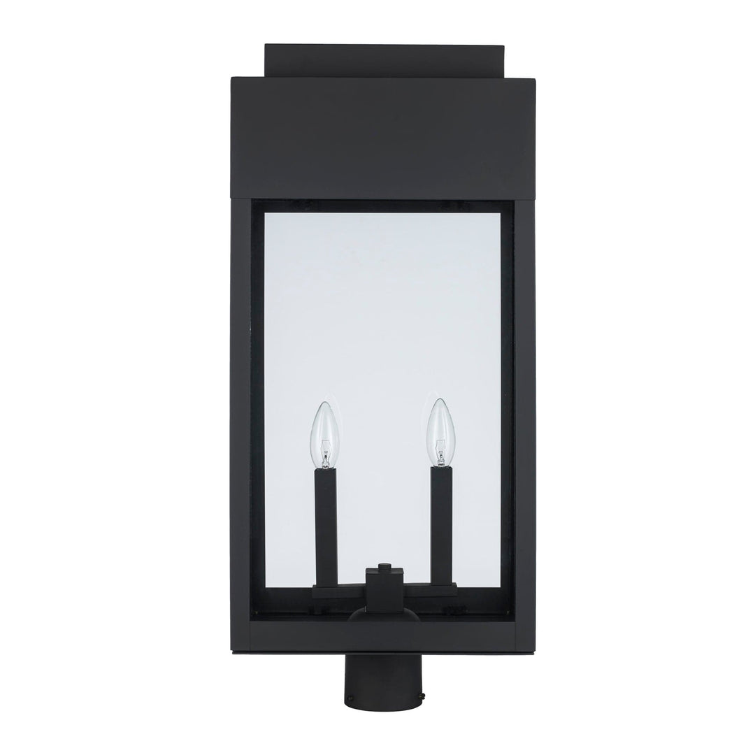 Trans Globe 2 Lt Post Top Flat - Black