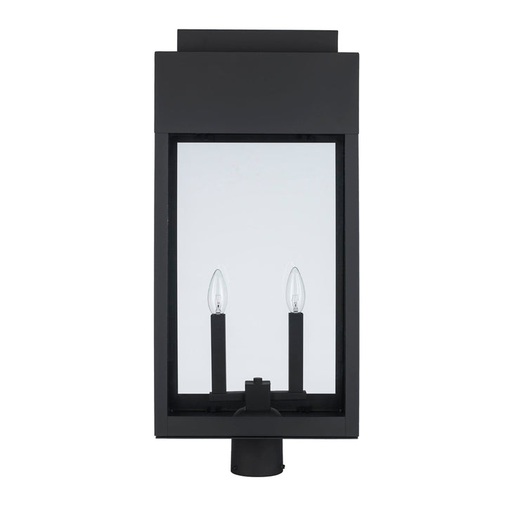 Trans Globe 2 Lt Post Top Flat - Black