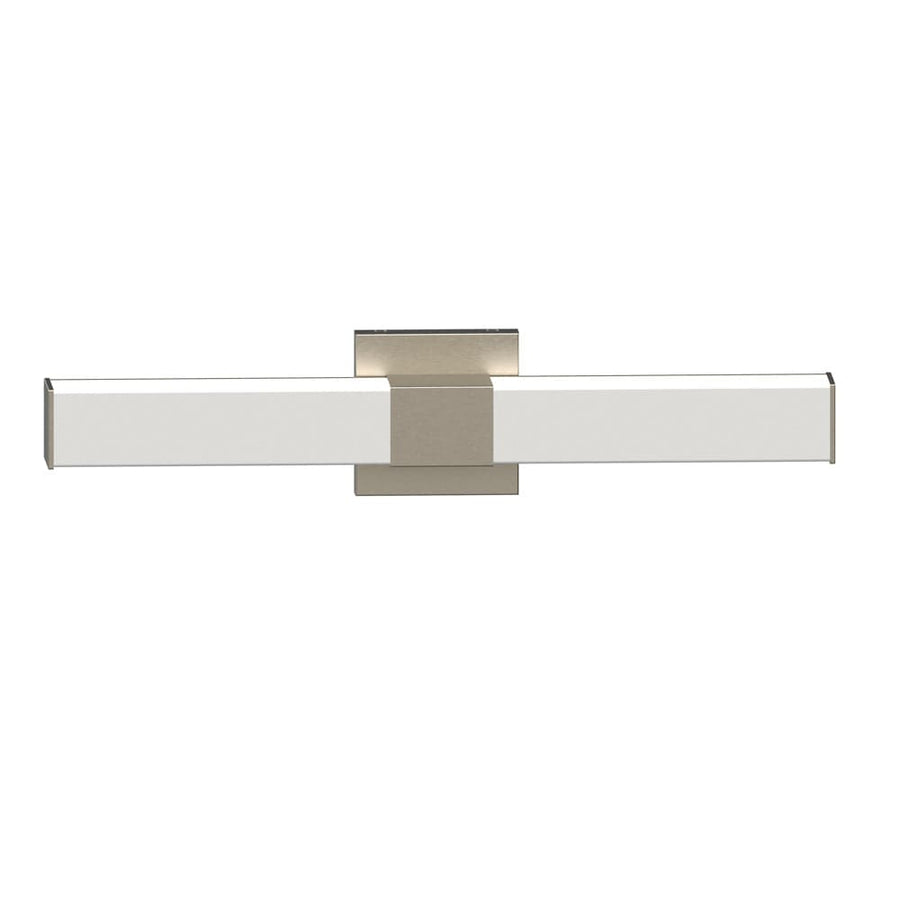 Trans Globe 24' Led Linear Vanity Square - Brushed Nickel