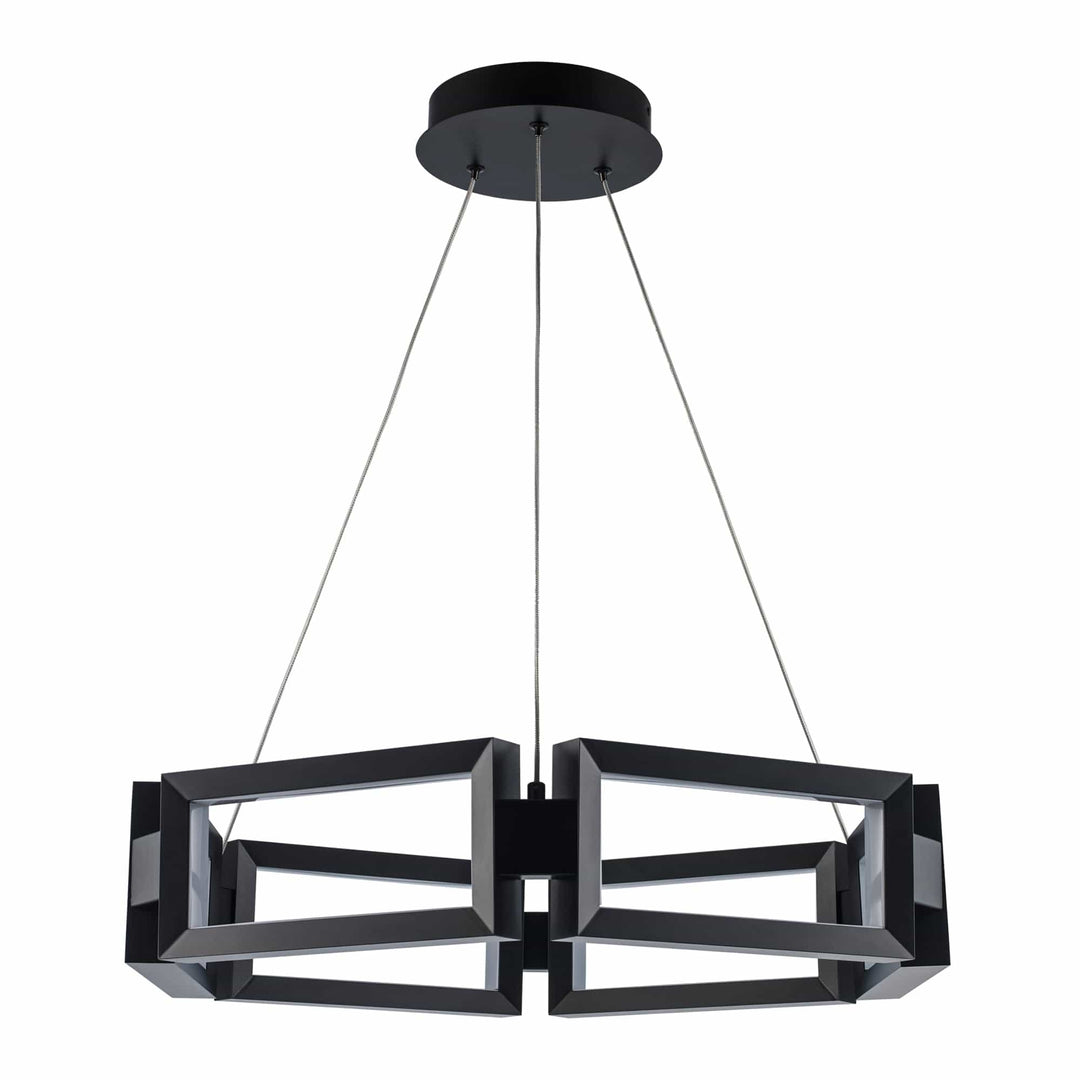 Trans Globe 25 Nightingale LED Rectangle - Black