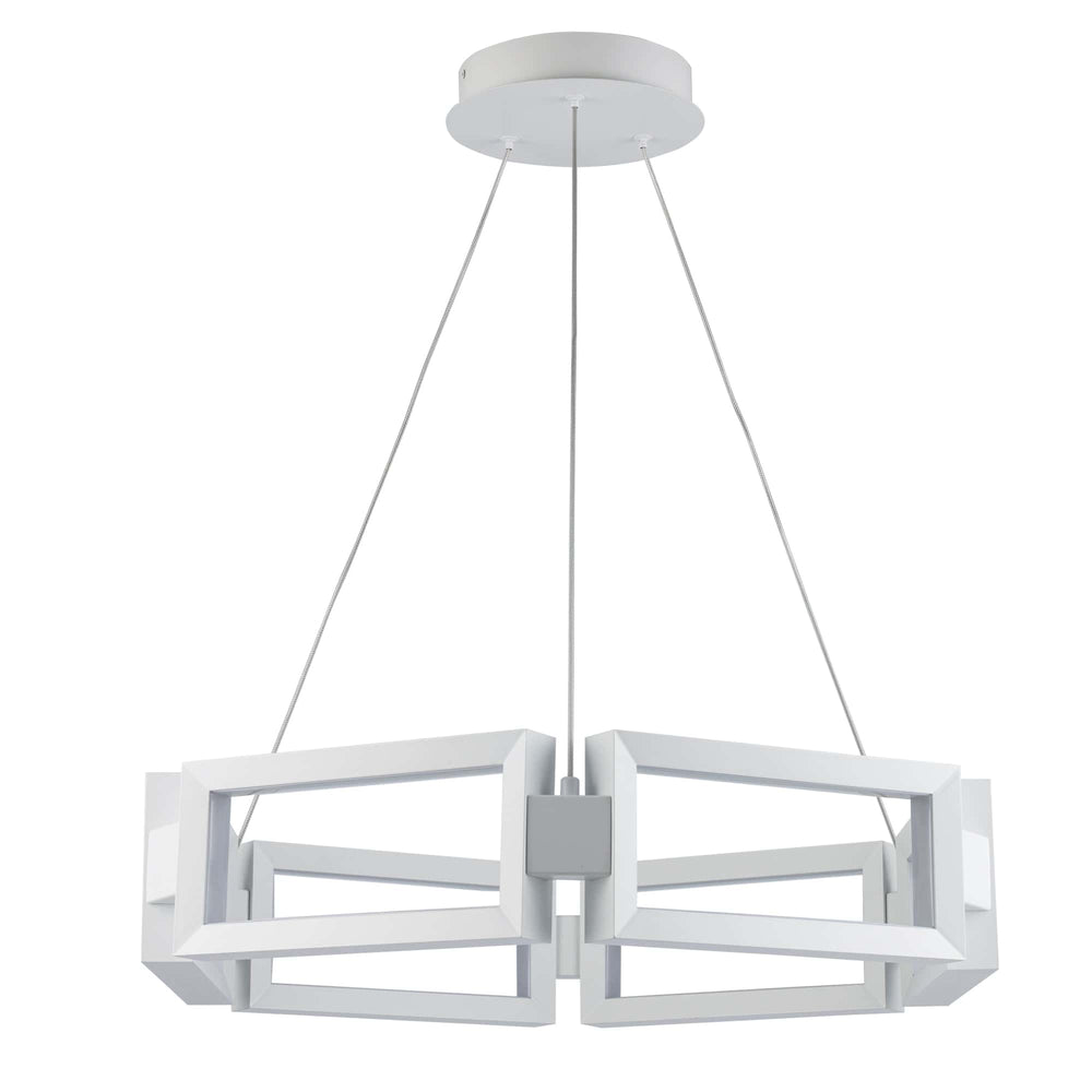 Trans Globe 25 Nightingale LED Rectangle - White