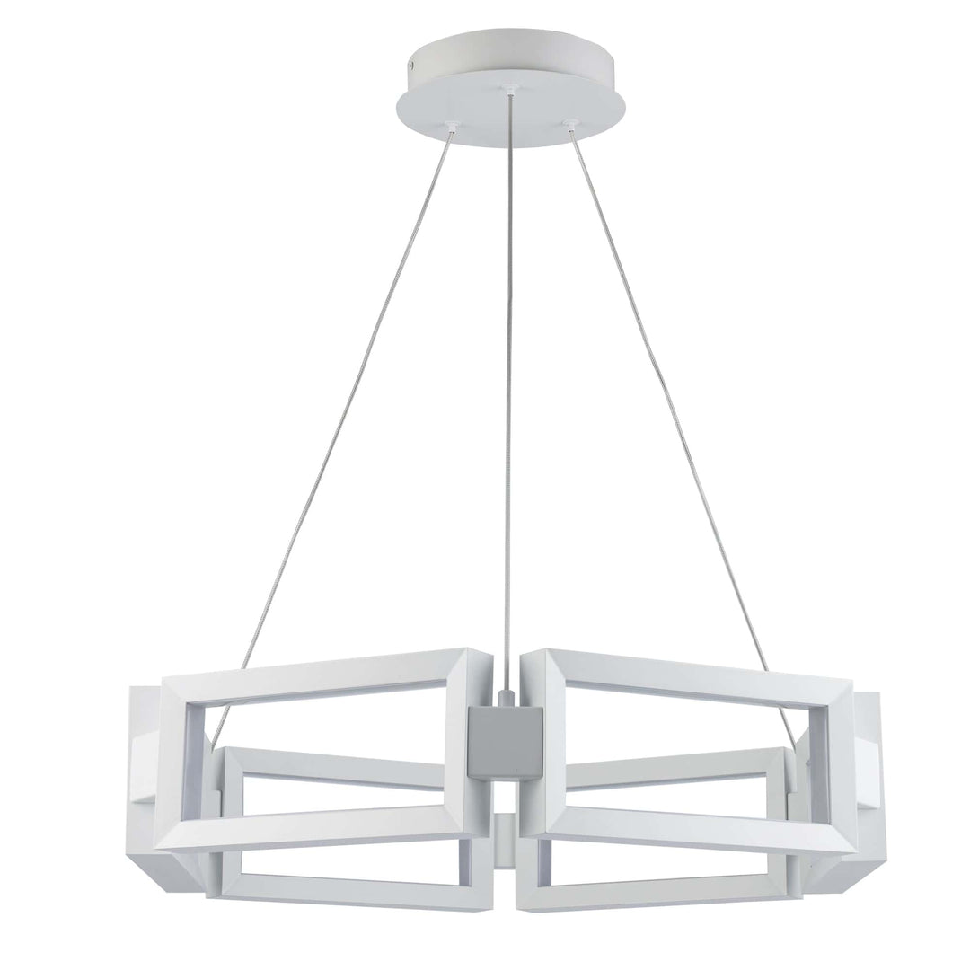 Trans Globe 25 Nightingale LED Rectangle - White