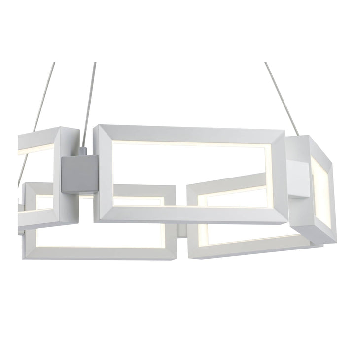 Trans Globe 25 Nightingale LED Rectangle - White