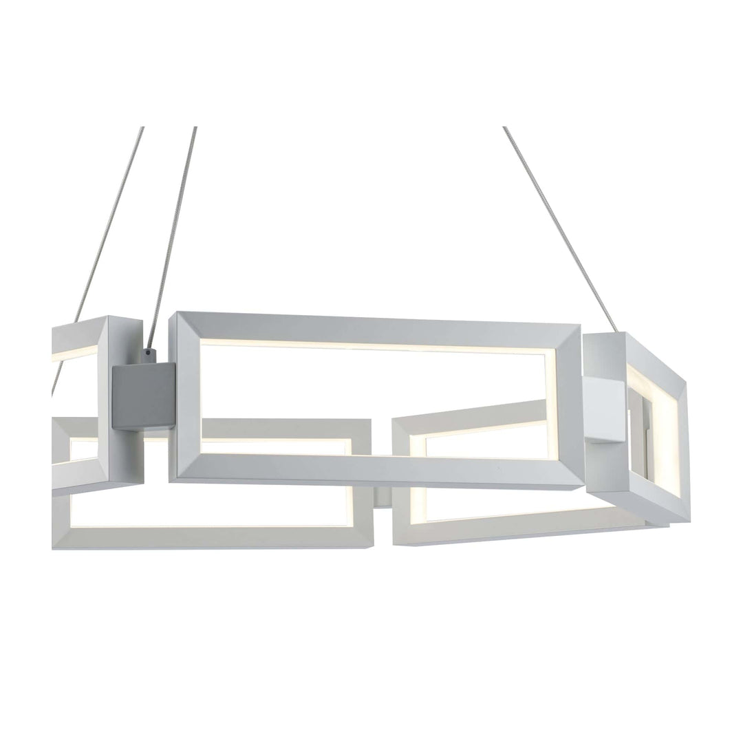 Trans Globe 29.9" Nightingale LED Rectangle -  White