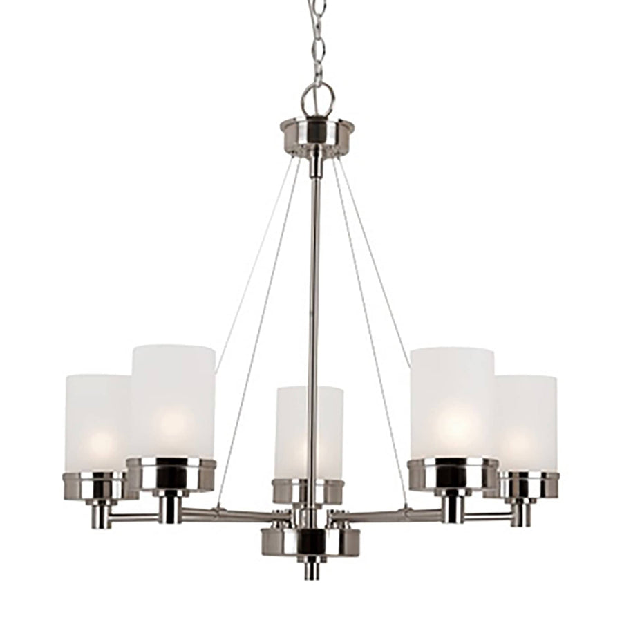 Trans Globe 5-Light Shaded Single Tier