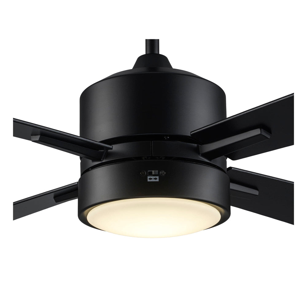 Trans Globe Arden 4-Blade Modern Ceiling Fan- Black