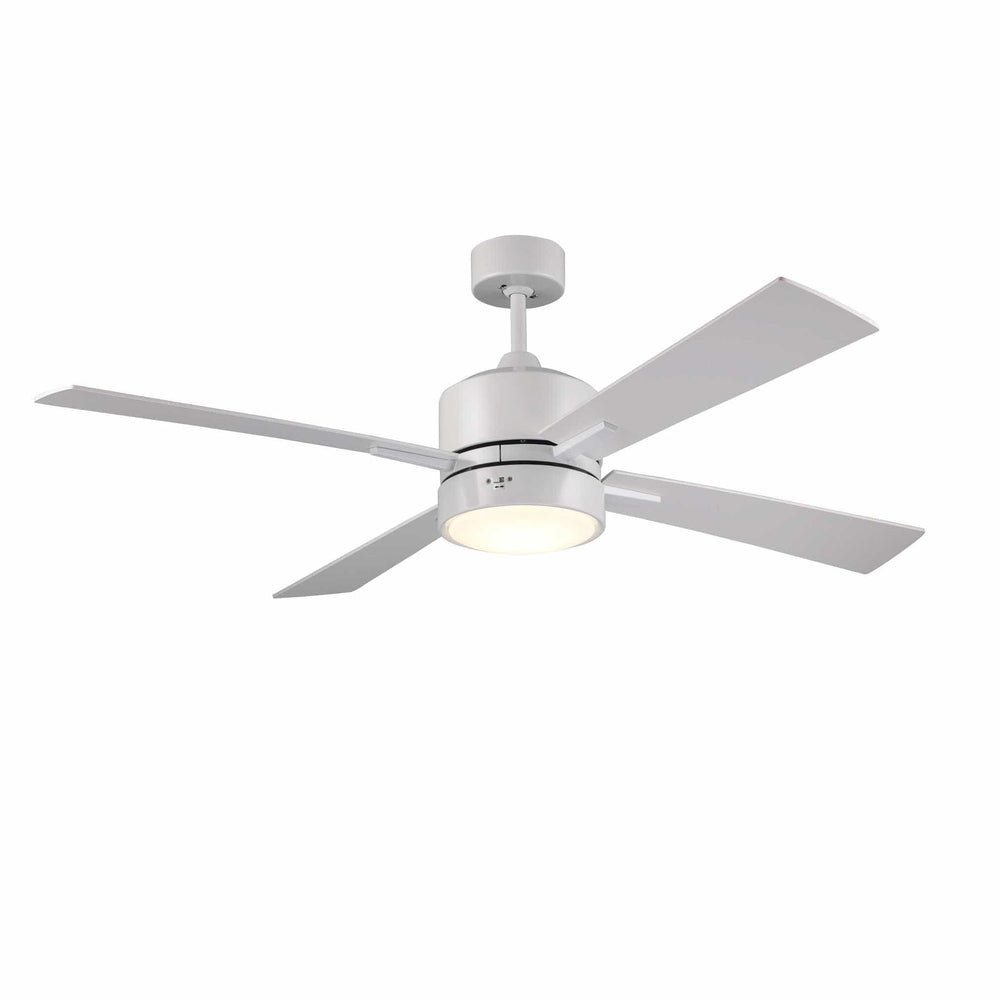 Trans Globe Arden 4-Blade Modern Ceiling Fan- White