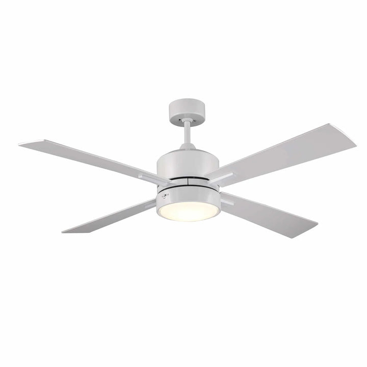 Trans Globe Arden 4-Blade Modern Ceiling Fan- White
