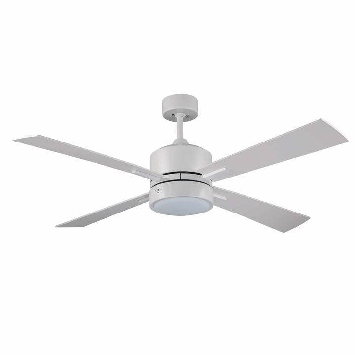 Trans Globe Arden 4-Blade Modern Ceiling Fan- White