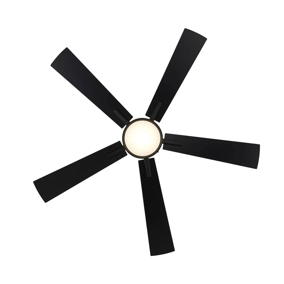 Trans Globe Arden 5-Blade Modern Ceiling Fan- Black