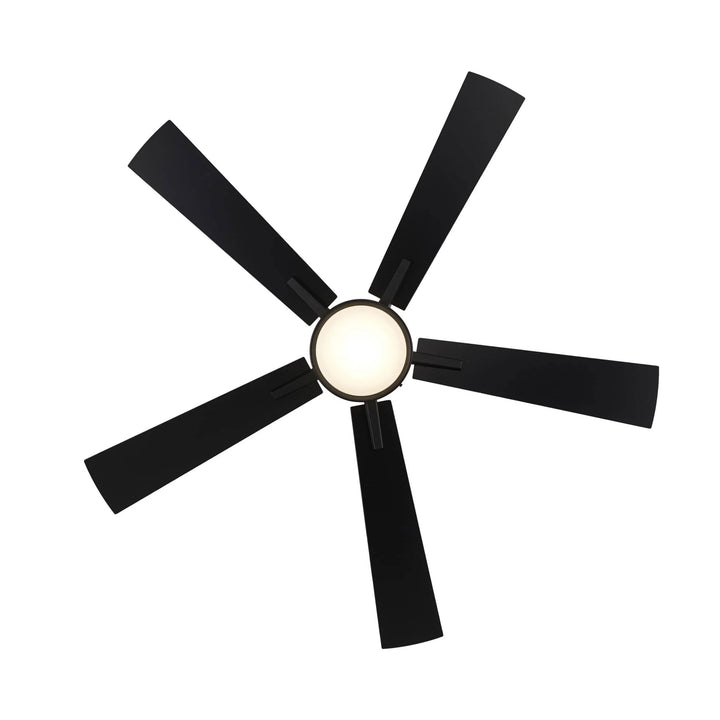 Trans Globe Arden 5-Blade Modern Ceiling Fan- Black