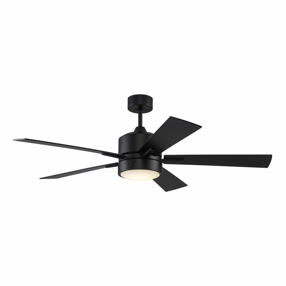 Trans Globe Arden 5-Blade Modern Ceiling Fan- Black