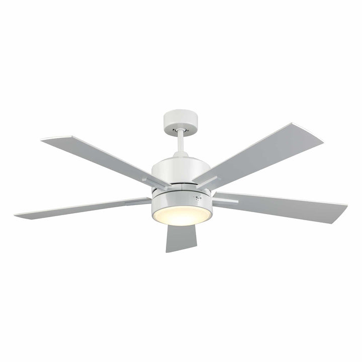 Trans Globe Arden 5-Blade Modern Ceiling Fan- White
