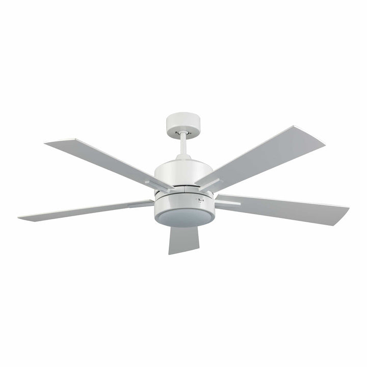Trans Globe Arden 5-Blade Modern Ceiling Fan- White