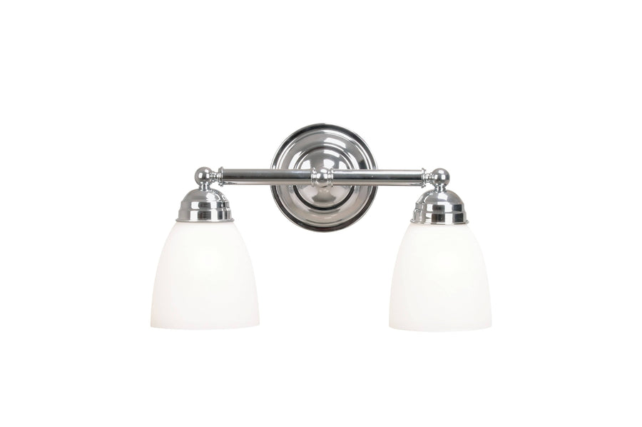 Trans Globe Ardmore 15.75" Vanity Bar Straight Arm - Polished Chrome