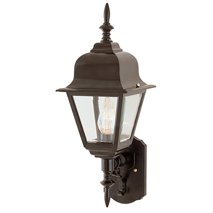 Trans Globe Argyle 16.75" Wall Lantern - Black