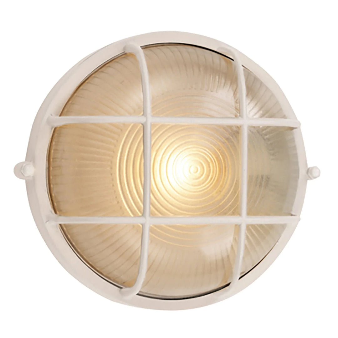 Trans Globe Aria 10" Bulkhead - White
