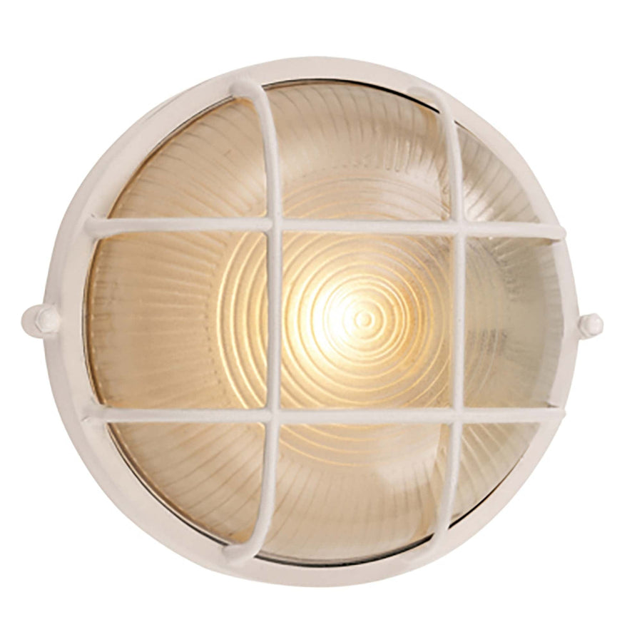 Trans Globe Aria 8" Bulkhead - White