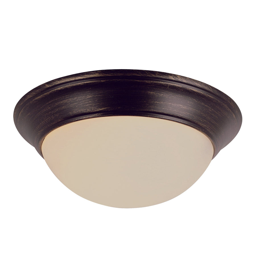 Trans Globe Athena 16" FlushMount - Rubbed Oil Bronze