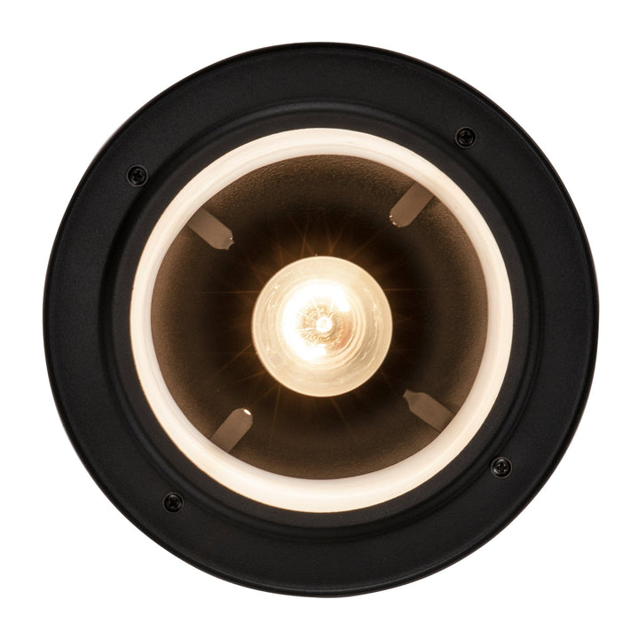 Trans Globe Avalon 1 - Light Outdoor Hanging Pendant Light with Open Base - Black