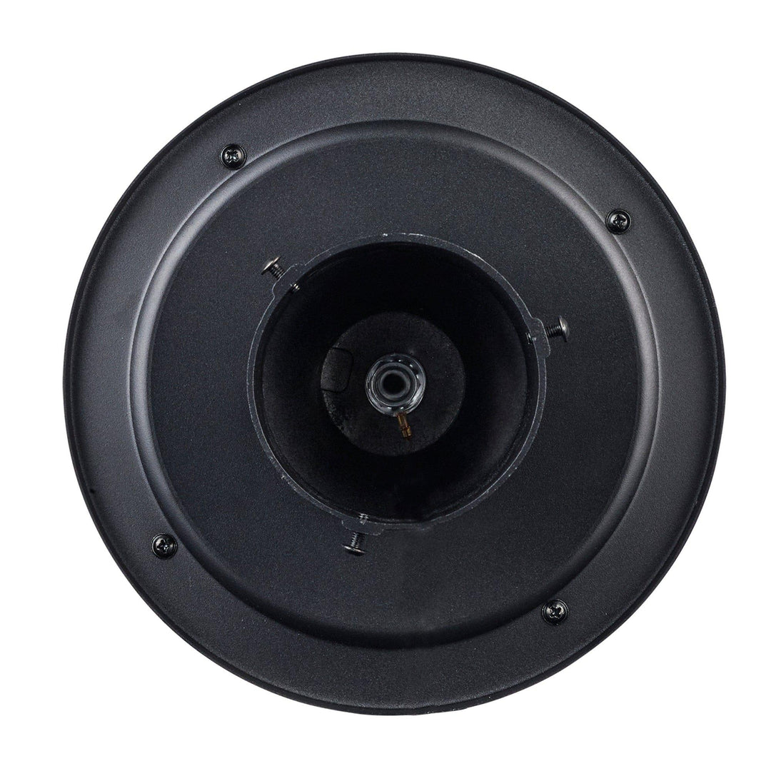 Trans Globe Avalon 1 - Light Outdoor Post Mount Lantern Head - Black / Frosted