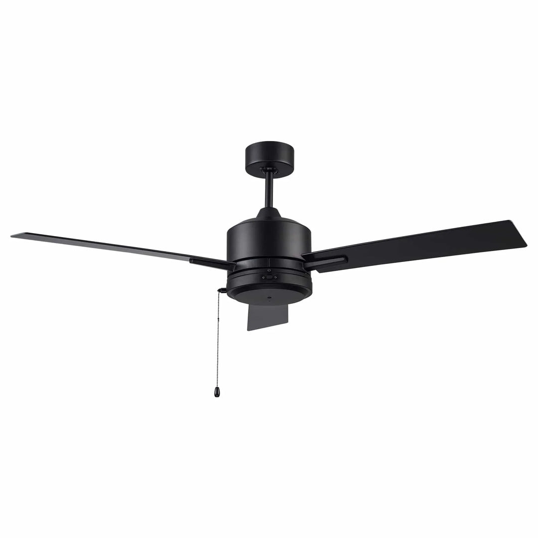 Trans Globe Baakman 3 - blade Transitional Ceiling Fan Light Kit Only- Black