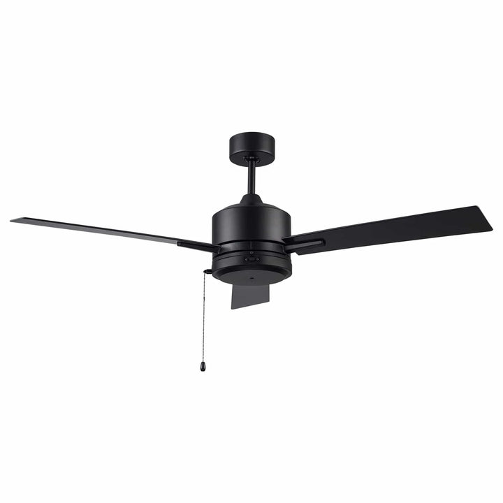 Trans Globe Baakman 3 - blade Transitional Ceiling Fan Light Kit Only- Black