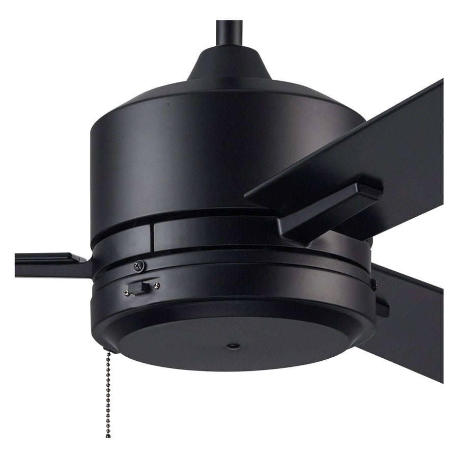 Trans Globe Baakman 3 - blade Transitional Ceiling Fan Light Kit Only- Black