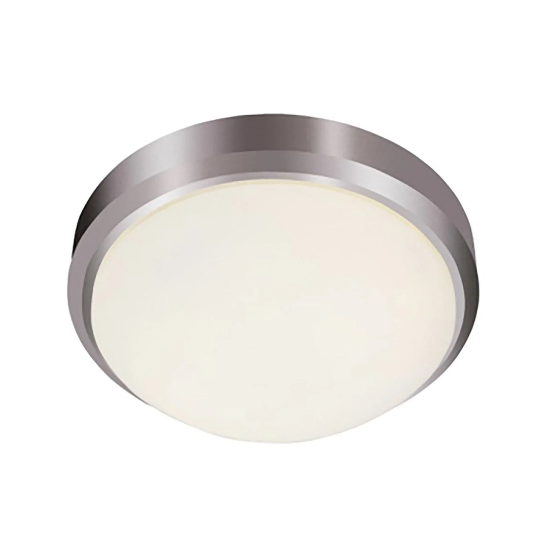 Trans Globe Bliss 11" Flushmount Qrtr Turn - Brushed Nickel