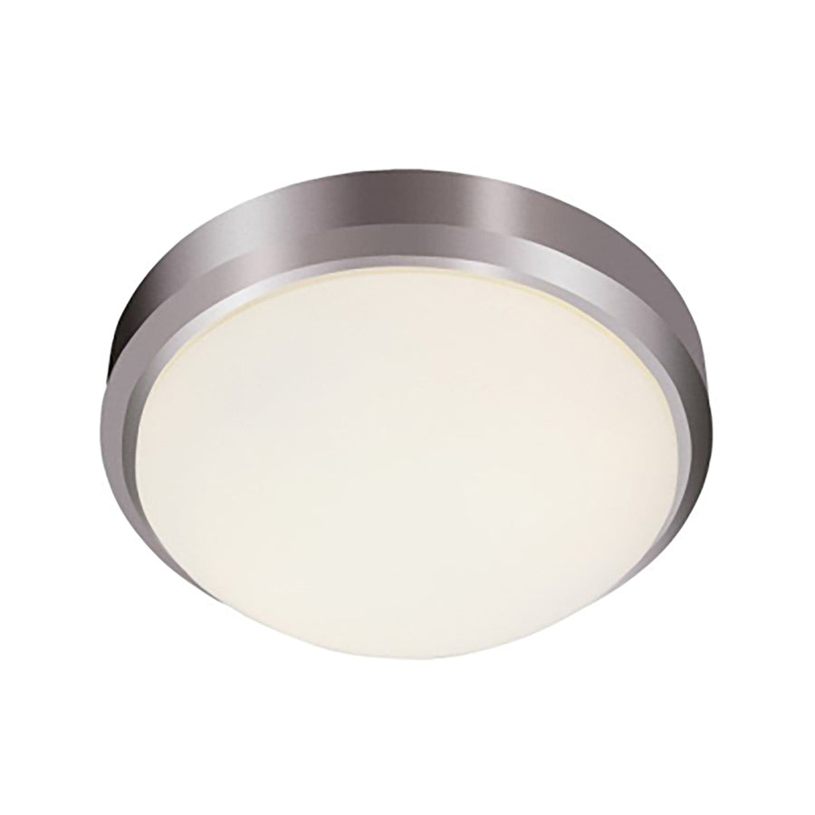 Trans Globe Bliss 11" Flushmount Qrtr Turn - Brushed Nickel