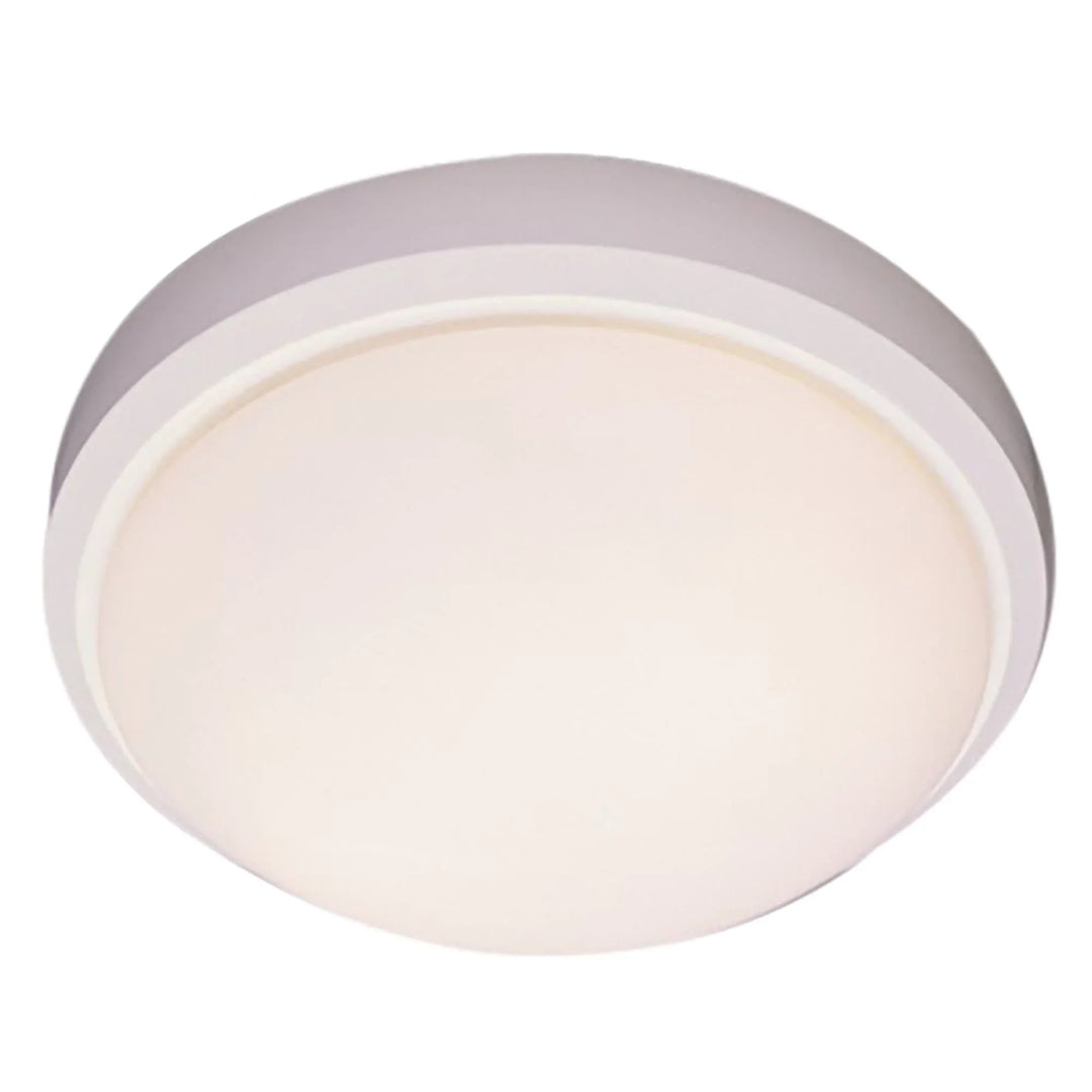 Trans Globe Bliss 11" Flushmount Qrtr Turn - White