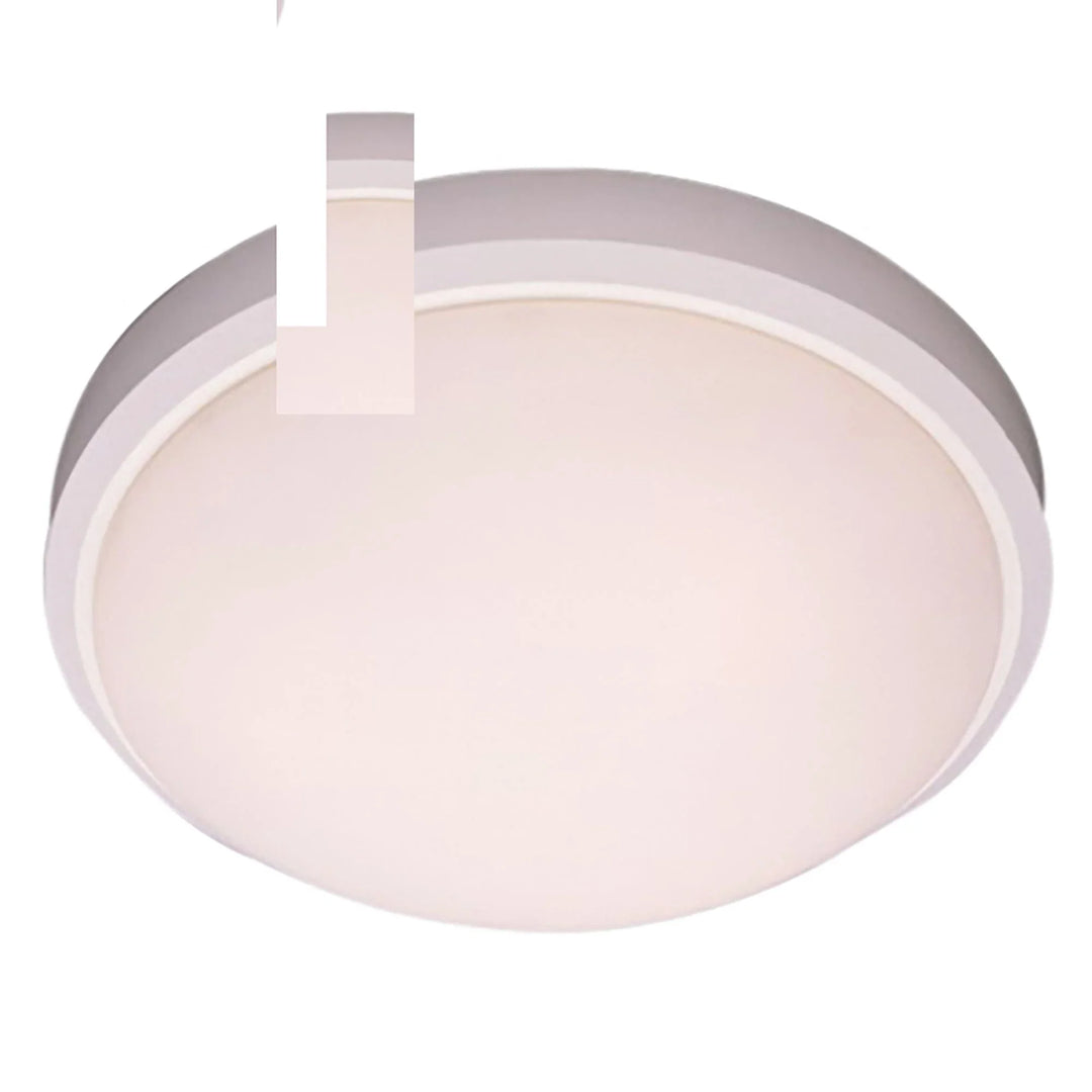 Trans Globe Bliss 15" Flushmount Qrtr Turn - White