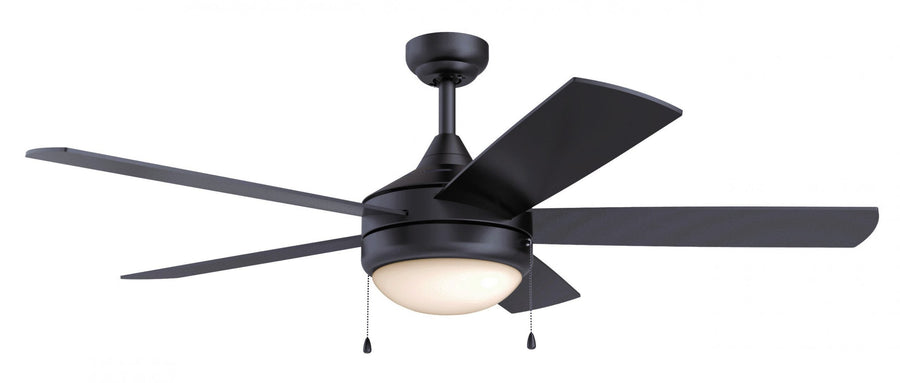 Trans Globe Cappleman 2-Light, 5-Blade Transitional Ceiling Fan - Brushed Nickel