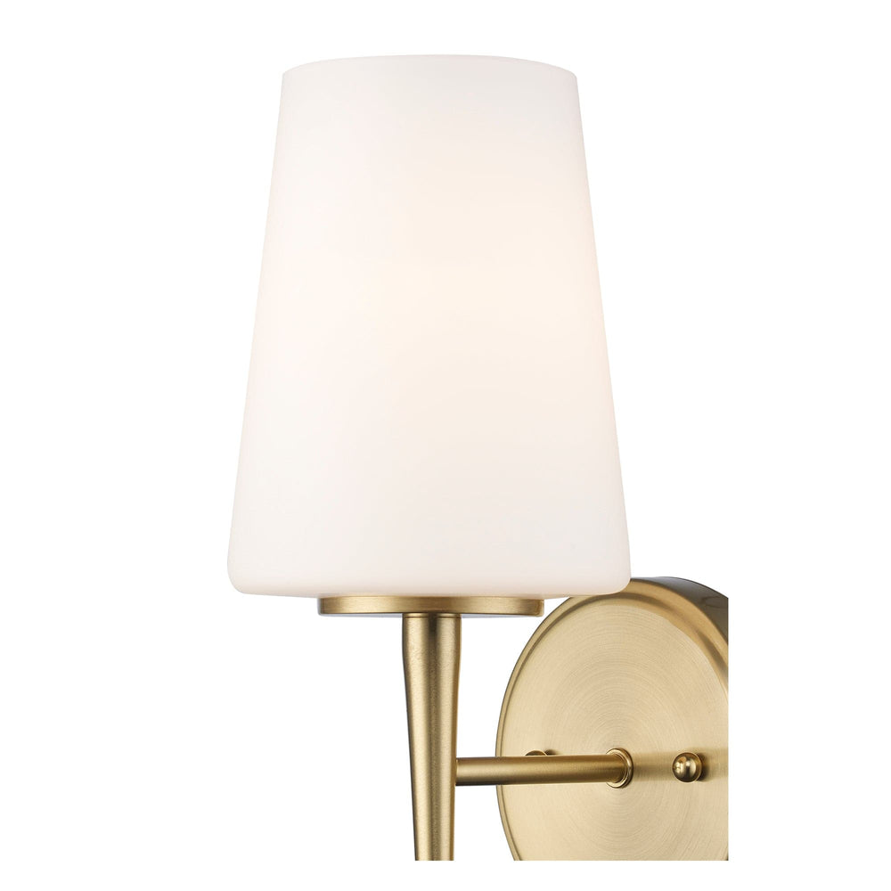 Trans Globe ClassicHorizon 1 - Light Wall Sconce Tapered Stems - Black