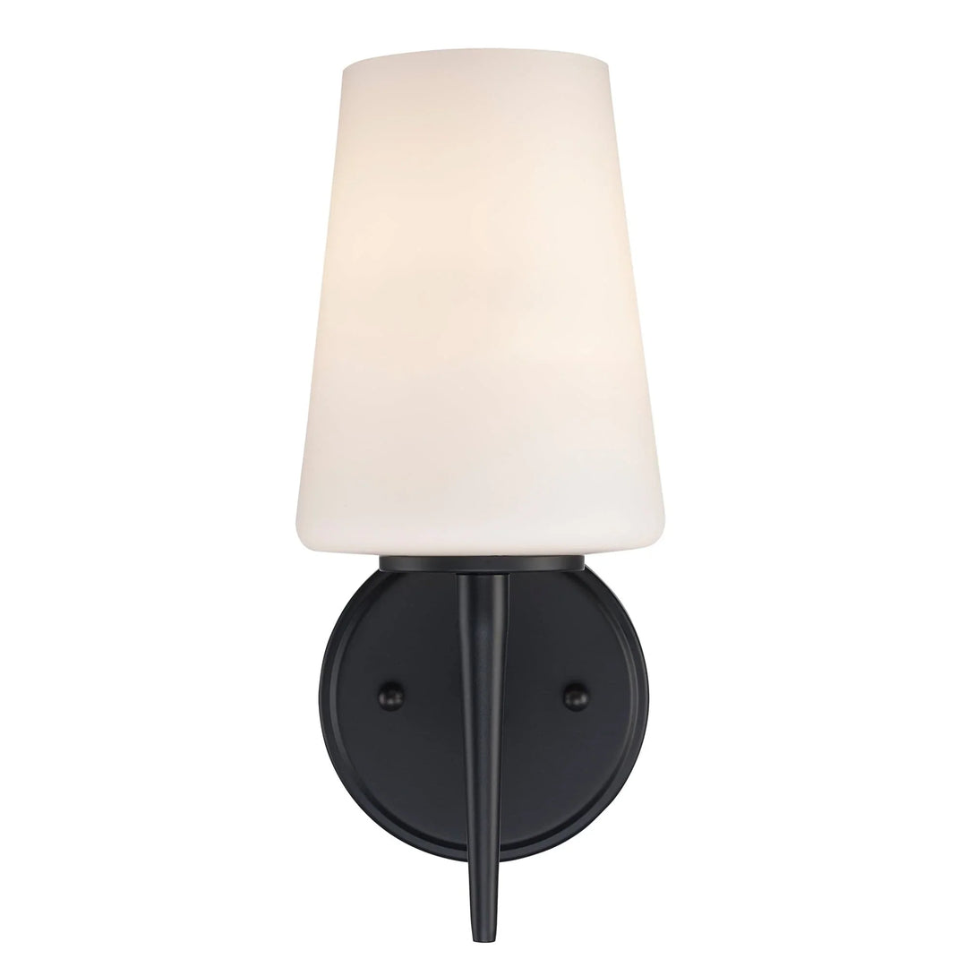 Trans Globe ClassicHorizon 1 - Light Wall Sconce Trapered Stems - Brushed Nickel