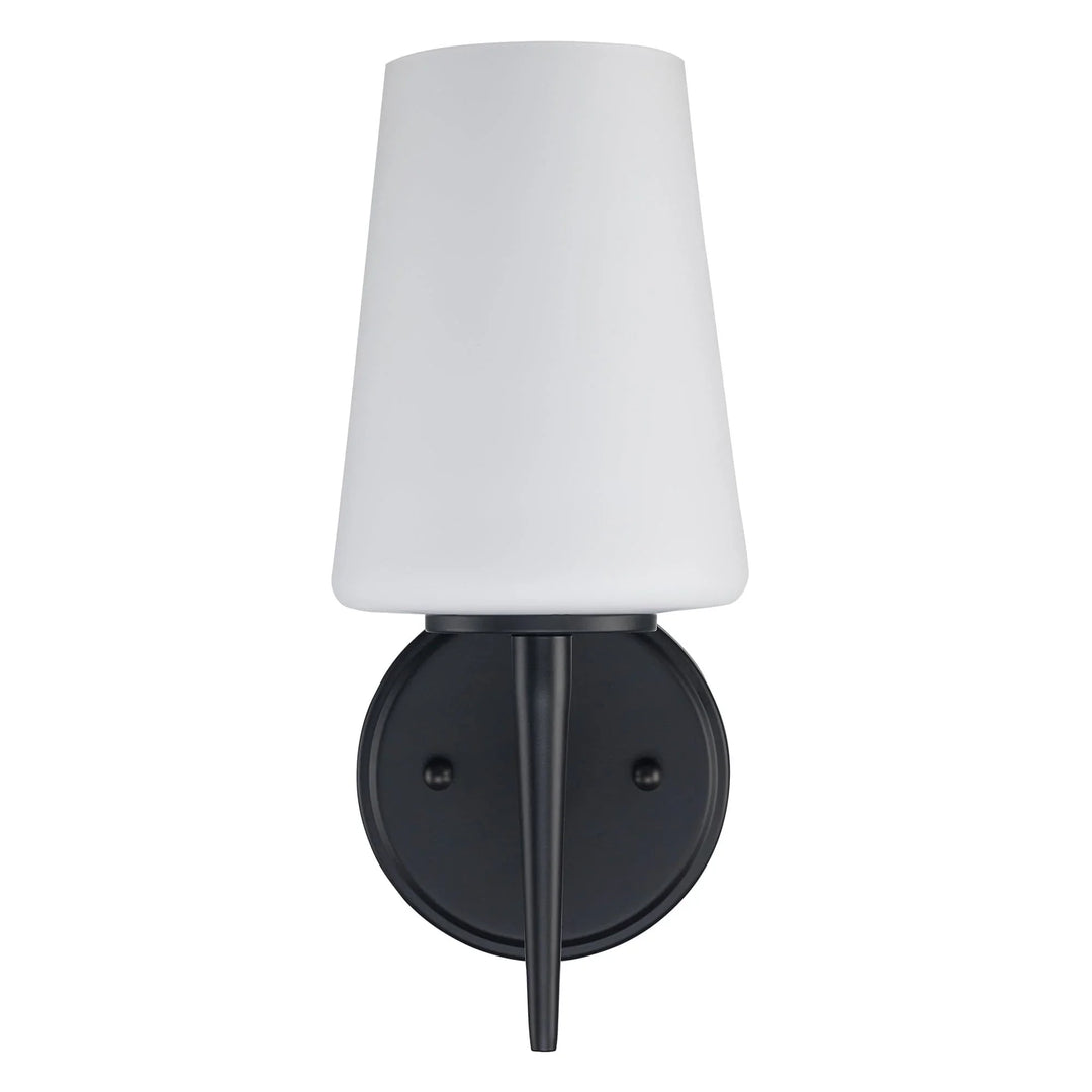 Trans Globe ClassicHorizon 1 - Light Wall Sconce Trapered Stems - Brushed Nickel