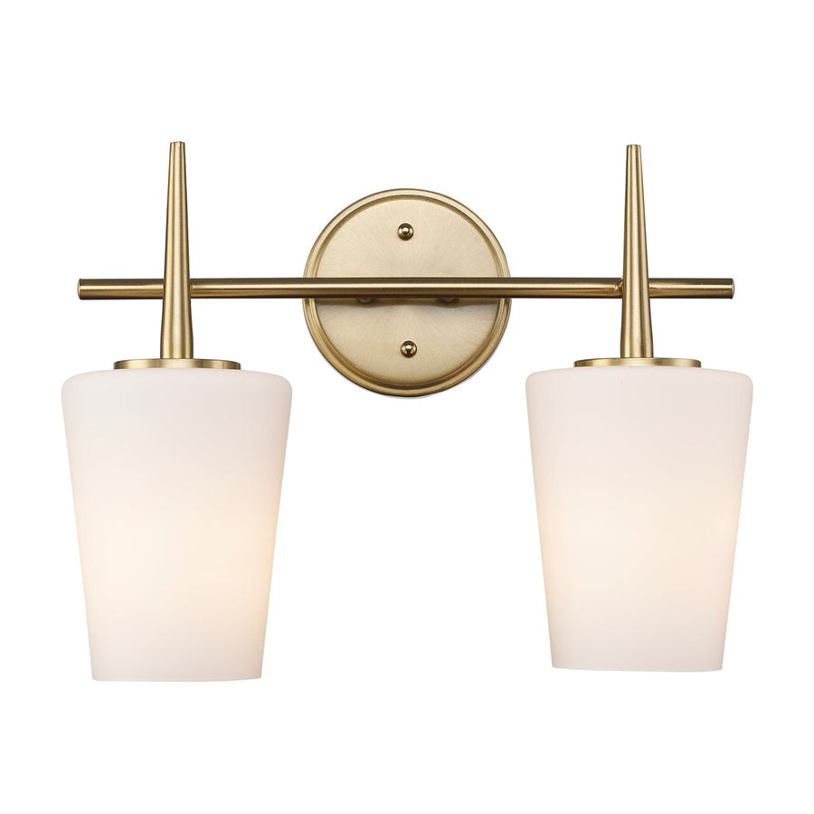 Trans Globe ClassicHorizon 2 - Light Vanity Trapered Stems - Antique Gold