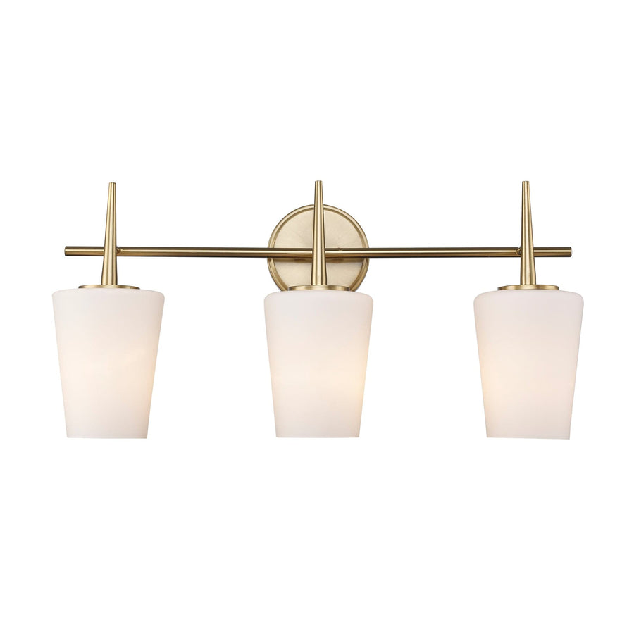 Trans Globe ClassicHorizon 3 - Light Vanity Trapered Stems - Antique Gold