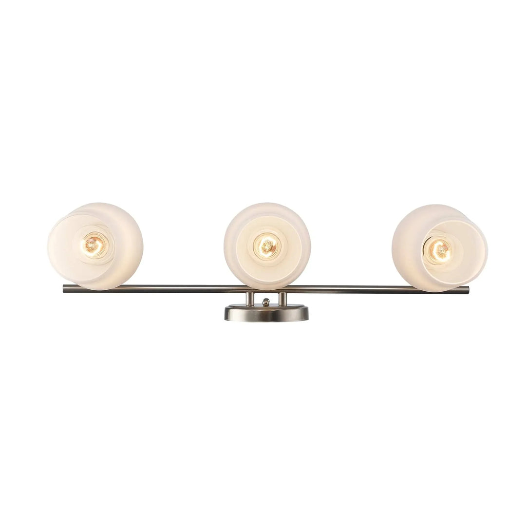 Trans Globe ClassicHorizon 3 - Light Vanity Trapered Stems - Brushed Nickel