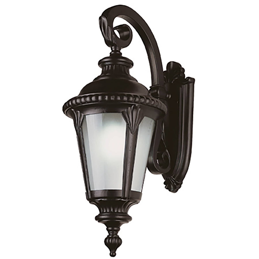 Trans Globe Commons 25" Wall Lantern - Black