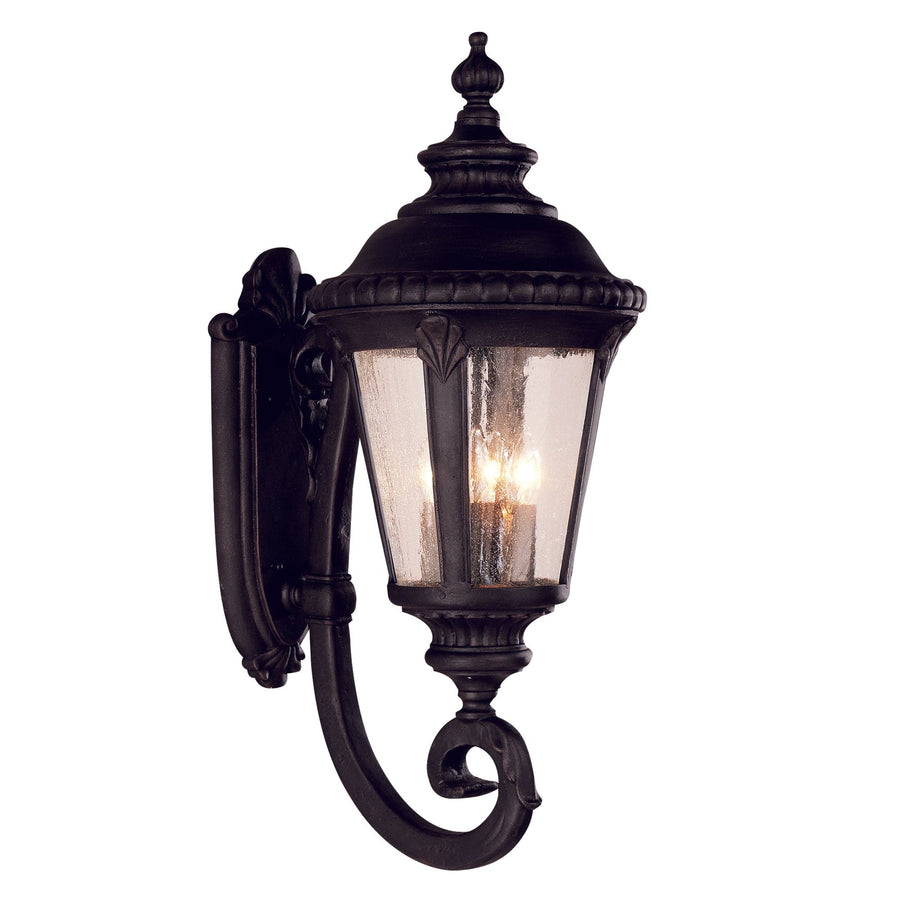 Trans Globe Commons 29" Wall Lantern -Black