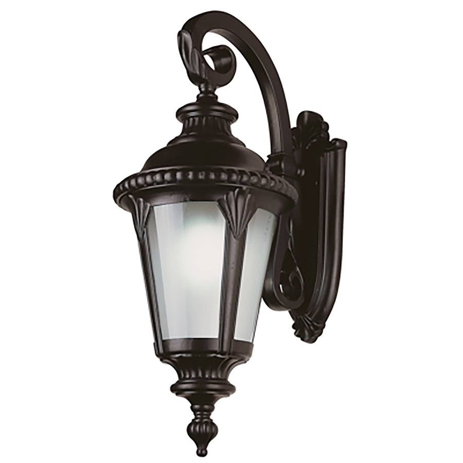 Trans Globe Commons 29" Wall Lantern - Black