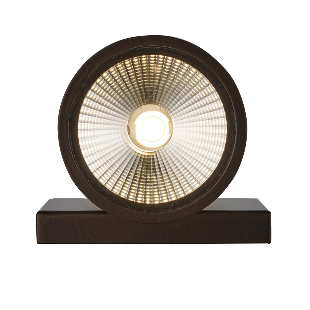 Trans Globe Compact Collection, Tubular/Cylindrical, Outdoor Metal Wall Sconce Light ADA - Bronze