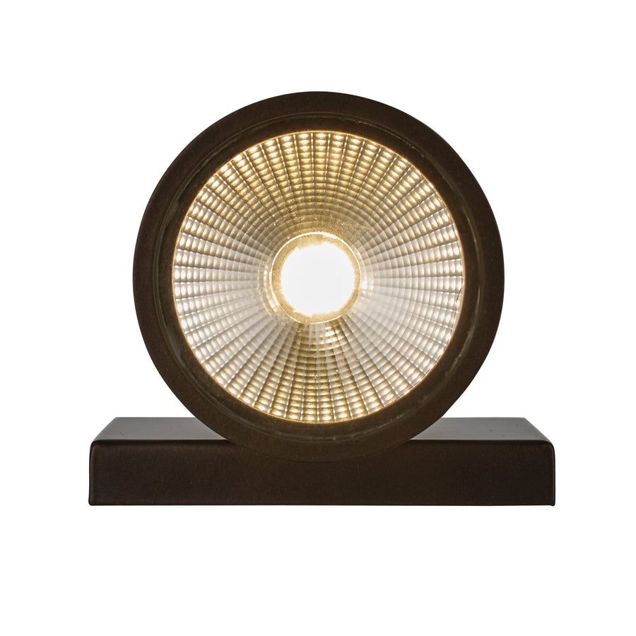 Trans Globe Compact Collection, Tubular/Cylindrical, Outdoor Metal Wall Sconce Light ADA - Bronze