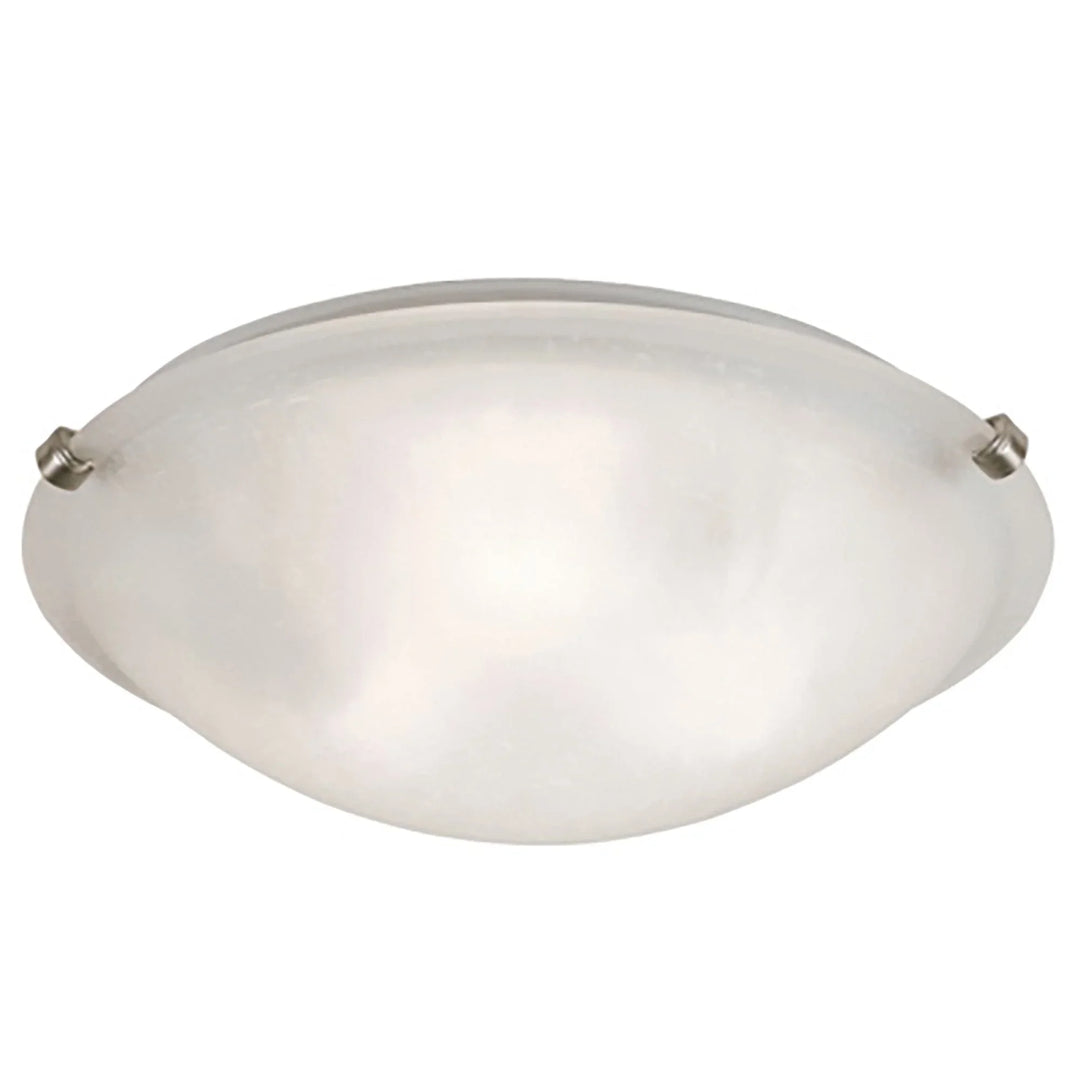 Trans Globe Constellation 16" Flush Mount Indoor Ceiling Light Clips - Brushed Nickel