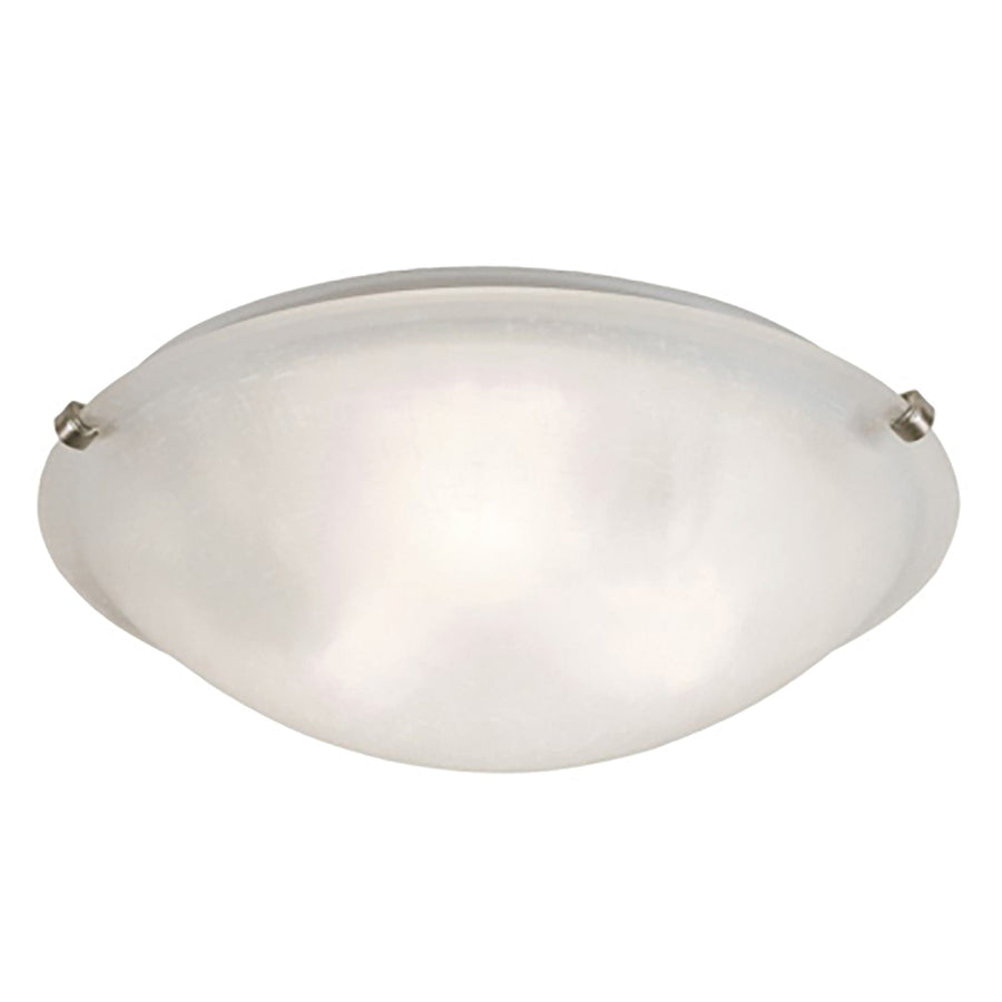 Trans Globe Constellation 20" Flush Mount Indoor Ceiling Light Clips - Brushed Nickel