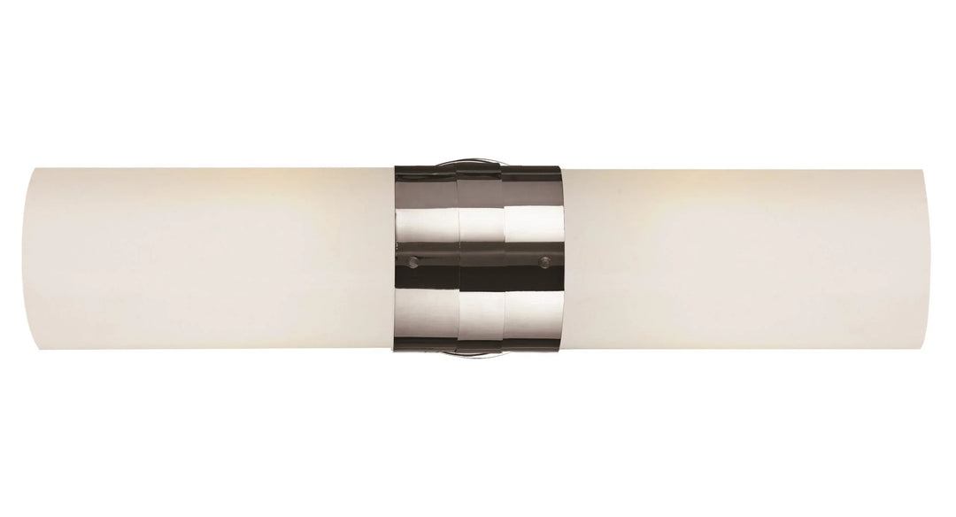Trans Globe Fusion Reversible Tubular 20.5-inch Vanity Bar Light - Polished Chrome
